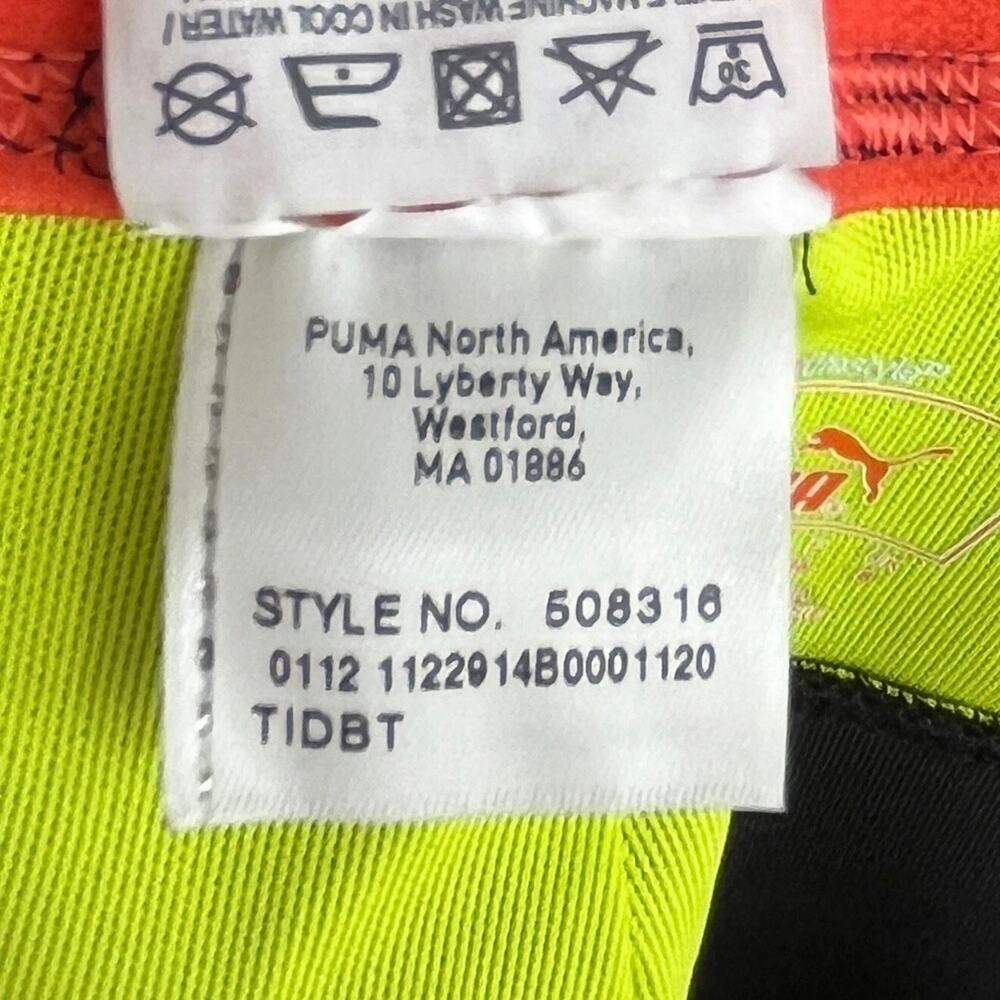Puma Women's Cropped Pants Capri Size XS Black & Pink Athletic USP Dry Sport - Picture 11 of 11
